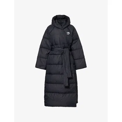 The North Face Womens  X Skims Nuptse Maxi Down Parka Jacket In Black