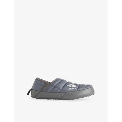 The North Face Womens Gunmetal/ Gunmetal  X Skims Thermoball™ V Traction Mules Eur 38/5 Uk In Gray