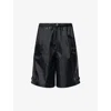 The North Face X Cecilie Bahnsen Ellie Mountain Floral-embellished Shorts In Tnf Black