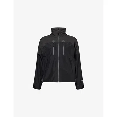 The North Face Womens Hooded Regular-fit Shell Jacket Tnf Black