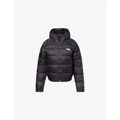 The North Face Womens Tnf Black Hyalite Hooded Shell-down Puffer Jacket