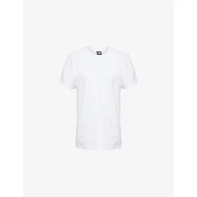 The North Face Womens Tnf White Dome Relaxed Short-sleeve Cotton-jersey T-shirt