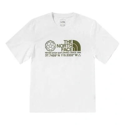 The North Face Woodcut Dome T-shirt 'white'