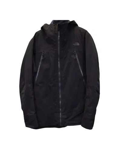 The North Face X Barney's Xo Softshell Hooded Jacket In Black Polyester