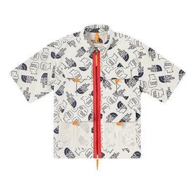 The North Face X Brain Dead 76 Boxy Ss Mountain Shirt 'white'