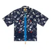 The North Face X Brain Dead 76 Boxy Ss Mountain Shirts 'blue'