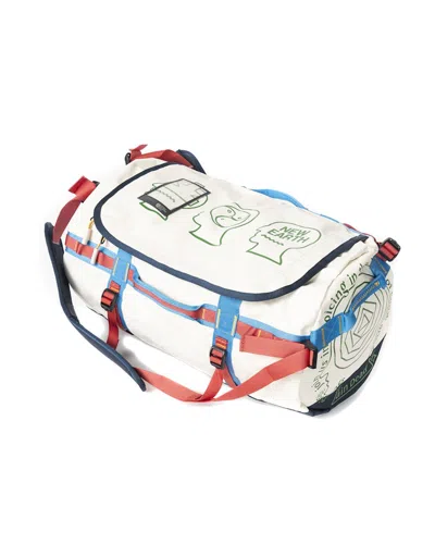 Pre-owned The North Face X Brain Dead Basecamp Duffel In Vintage White