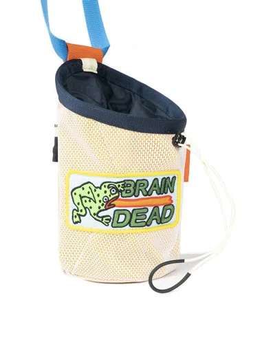 Pre-owned The North Face X Brain Dead Chalk Bag In Yellow