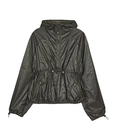 The North Face X Cecilie Bahnsen Marlowe Pullover Wind Jacket In Black