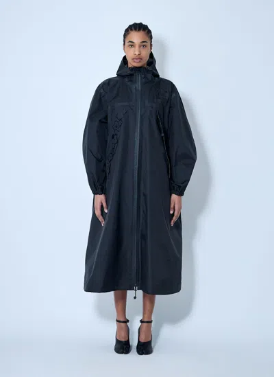 The North Face X Cecilie Bahnsen Maxi Sara Mountain Coat In Black