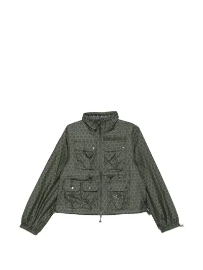 The North Face X Cecilie Bahnsen Patch-pocket Jacket In Green