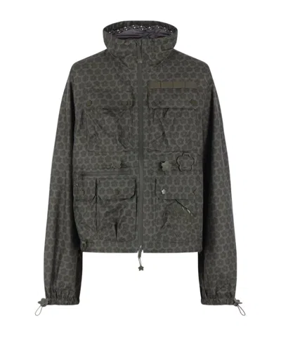 The North Face X Cecilie Bahnsen Tenzin Convertible Jacket In Gray