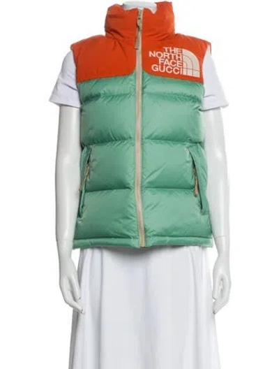 Pre-owned The North Face X Gucci 2021 Vest In Green