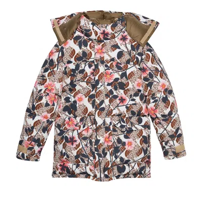 Pre-owned The North Face X Gucci Floral Down Parka 'ivory/pink' | Multi-color | Men's Size L