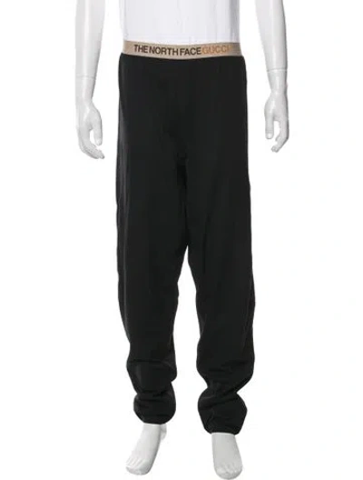 Pre-owned The North Face X Gucci Lounge Bottoms In Black