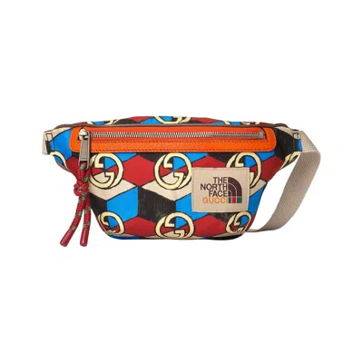 Pre-owned The North Face X Gucci Online Exclusive Belt Bag 'multicolor' | Multi-color | Men's Size Onesize