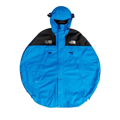 Pre-owned The North Face X Mm6 Maison Margiela Circle Mountain Jacket 'lake Blue/black'