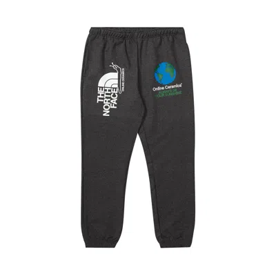 Pre-owned The North Face X Online Ceramics Graphic Sweatpants 'black Regrind'