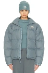 The North Face X Skims 1996 Nuptse Jacket In Blue