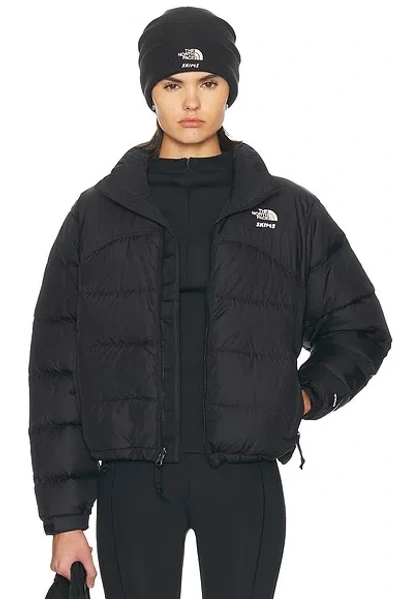 The North Face X Skims 2000 Retro Shrunken Nuptse Jacket In Black
