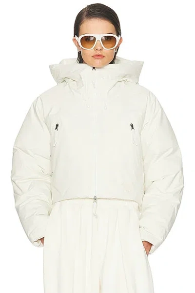 The North Face X Skims Insulated Shell Jacket In White