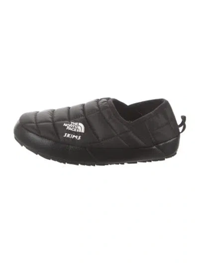 Pre-owned The North Face X Skims Nylon Loafers In Black