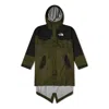 The North Face X Undercover Packable Fishtail Parka 'forest Night Green Tnf Black'