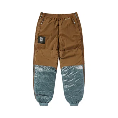 Pre-owned The North Face X Undercover Project U 50/50 Down Pant 'bronze Brown/concrete Grey' In Multi-color
