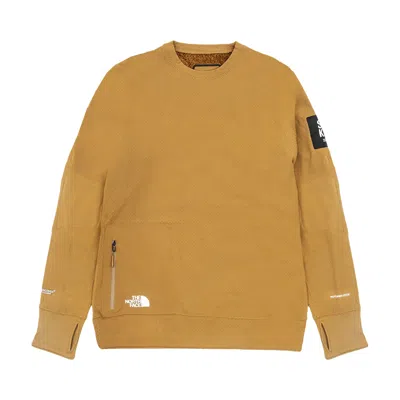 Pre-owned The North Face X Undercover Soukuu Futurefleece Long-sleeve Crew 'butternut' In Tan