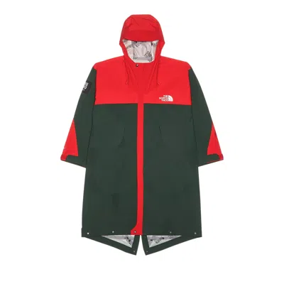 Pre-owned The North Face X Undercover Soukuu Geodesic Shell Jacket 'dark Cedar Green/high Risk Red'
