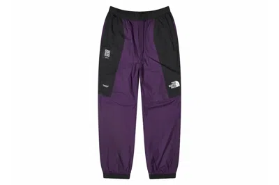 Pre-owned The North Face X Undercover Soukuu Hike Convertible Shell Trousers Purple Pennant/tnf Black