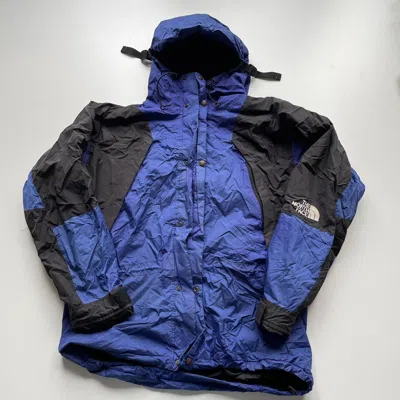 Pre-owned The North Face X Vintage 90's The North Face Mountain Light Jacket Blue Xl