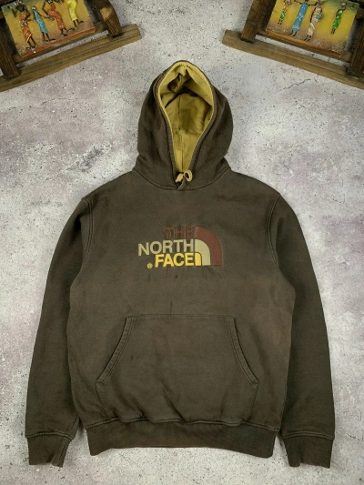 Pre-owned The North Face X Vintage Brown Hoodie The North Face Vintage