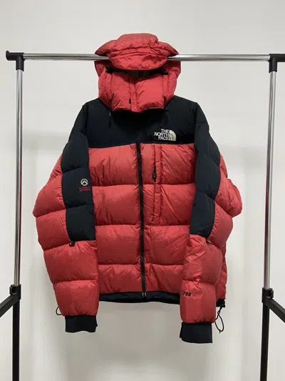 Pre-owned The North Face X Vintage The North Face 700 Puffer Hooded Jacket Vintage In Black Red