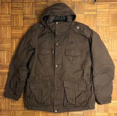 Pre-owned The North Face X Vintage The North Face Hyvent Brown Jacket