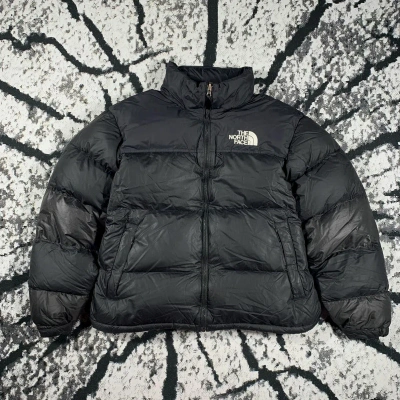 Pre-owned The North Face X Vintage The North Face Nuptse 700 Down Puffer Jacket Vintage Style In Black