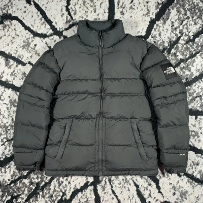 Pre-owned The North Face X Vintage The North Face Nuptse 700 Down Puffer Jacket Vintage Style In Matte Grey