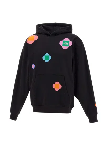 The North Face X Yinka Ilori Drop Shoulder Hoodie In Black