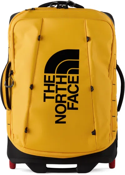The North Face Yellow Base Camp Rolling Thunder 22 Suitcase