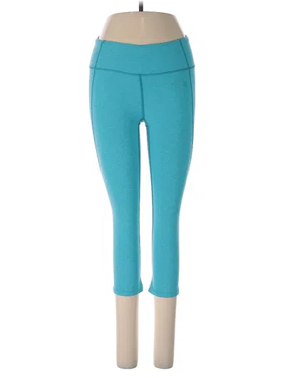 Pre-owned The North Face Yoga Pants In Blue