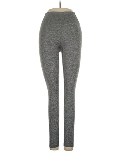 Pre-owned The North Face Yoga Pants In Gray