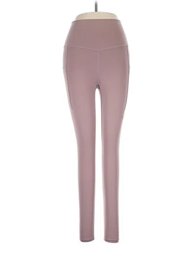 Pre-owned The North Face Yoga Pants In Purple