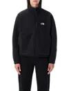 The North Face Full Zip Jacket High Collar In Black