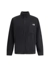 The North Face High Collar Zippered Jacket With Side Pockets