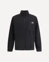 The North Face High Collar Zippered Jacket With Side Pockets