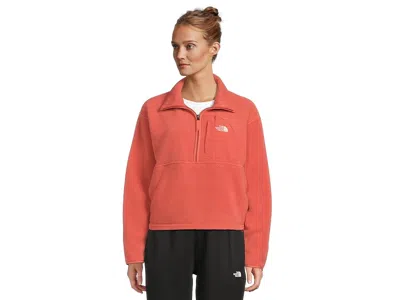 The North Face Yumiori Peak 1/2 Zip Jacket In Orange