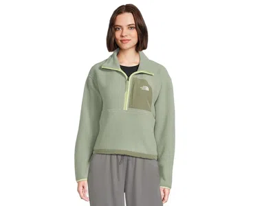 The North Face Yumiori Peak 1/2 Zip Jacket In Green