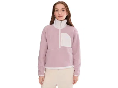 The North Face Yumiori Peak 1/2 Zip Jacket In Pink
