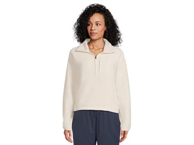 The North Face Yumiori Peak 1/2 Zip Jacket In White