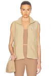 The North Face Yumiori Vest In Khaki Stone